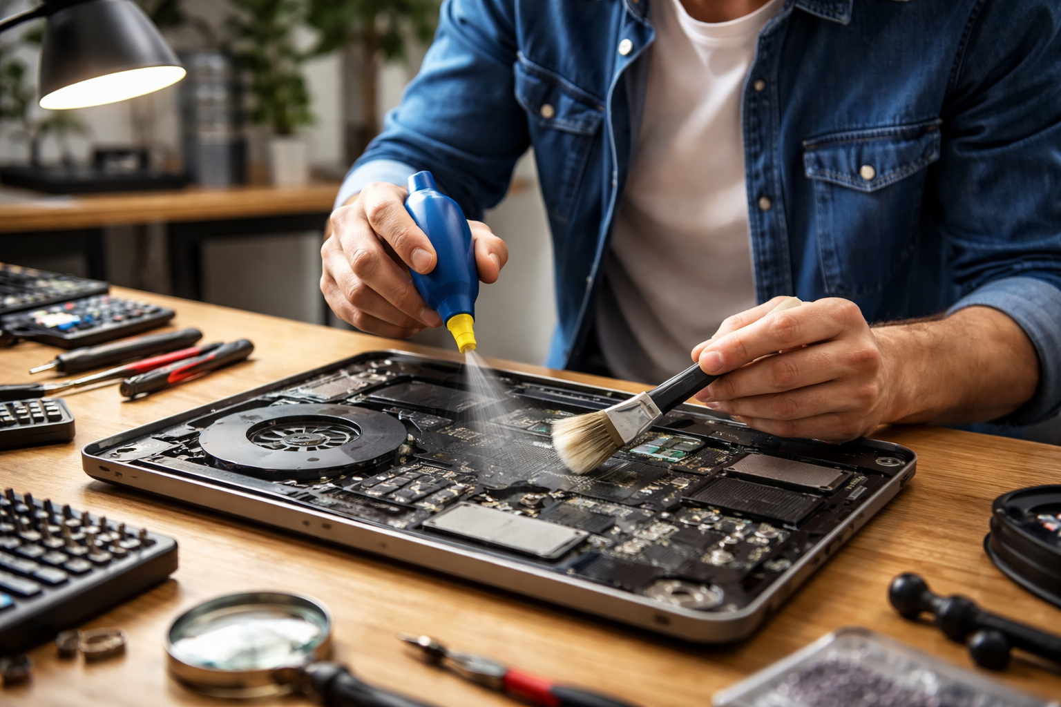 Computer cleaning service